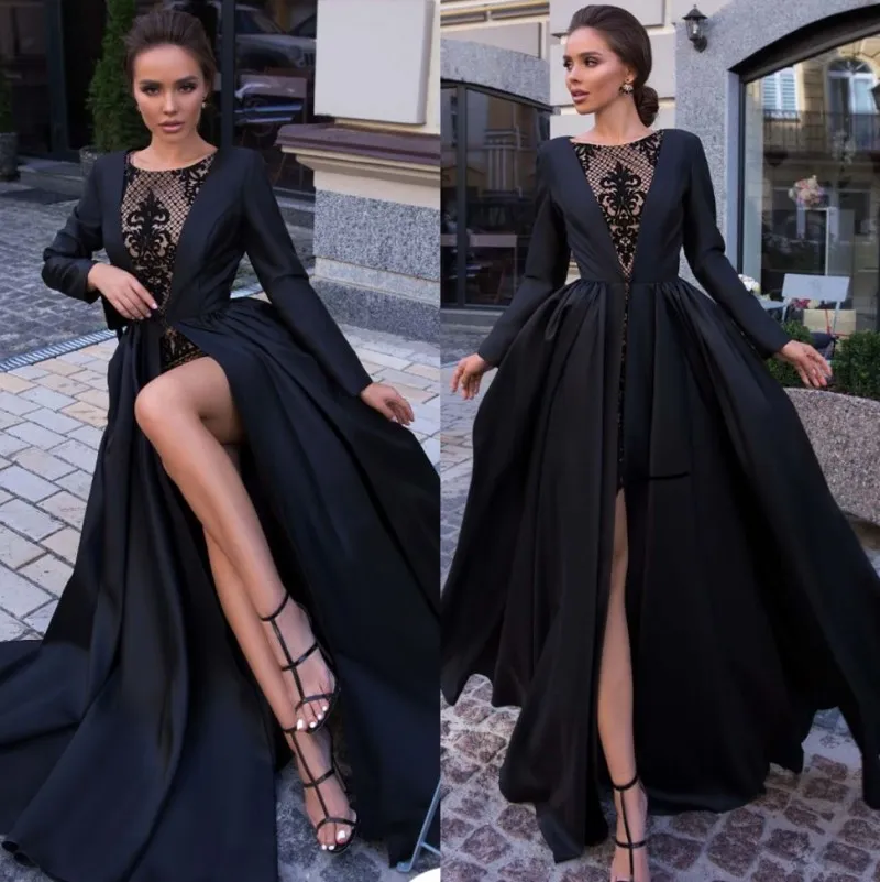 Black Floor Length Dress