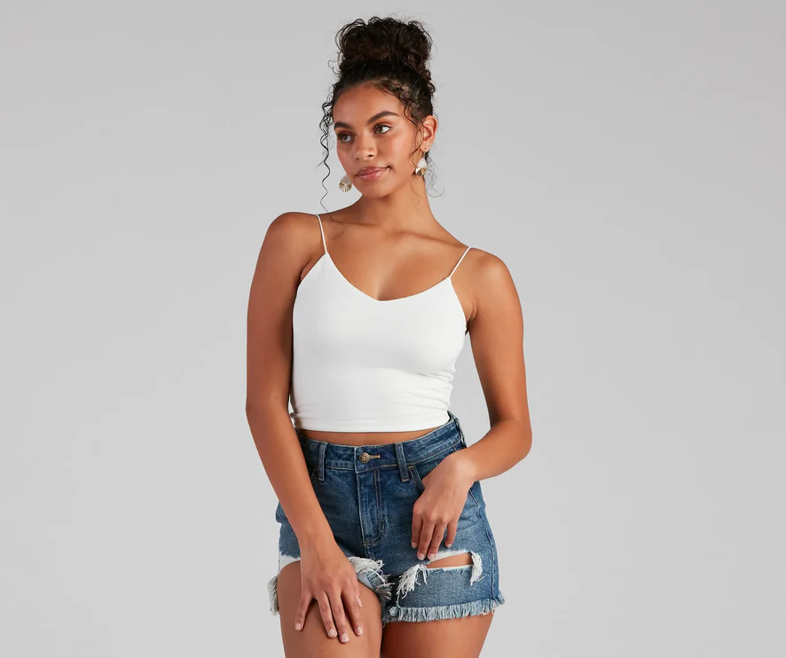 White Going Out Tops