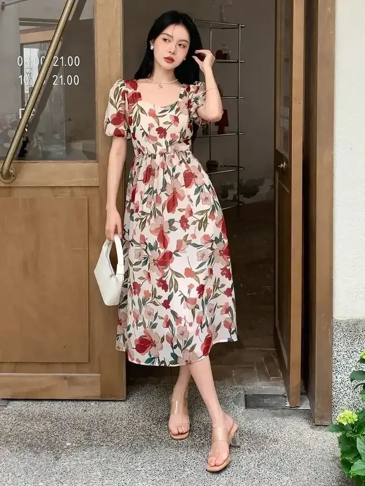 floral print dress