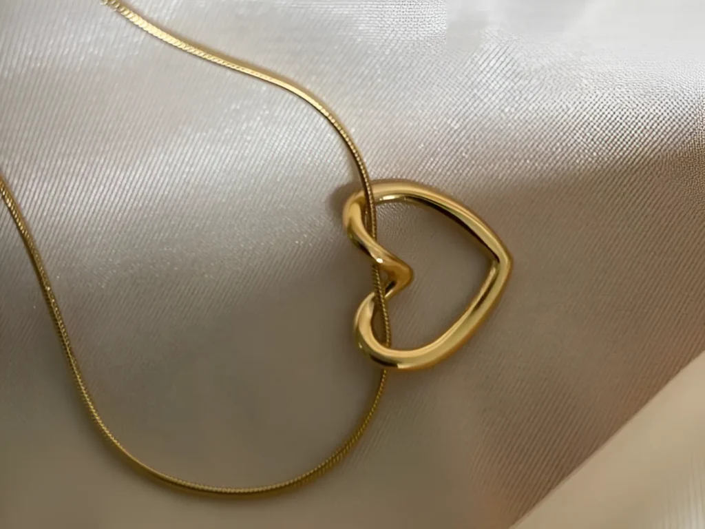 gold necklace