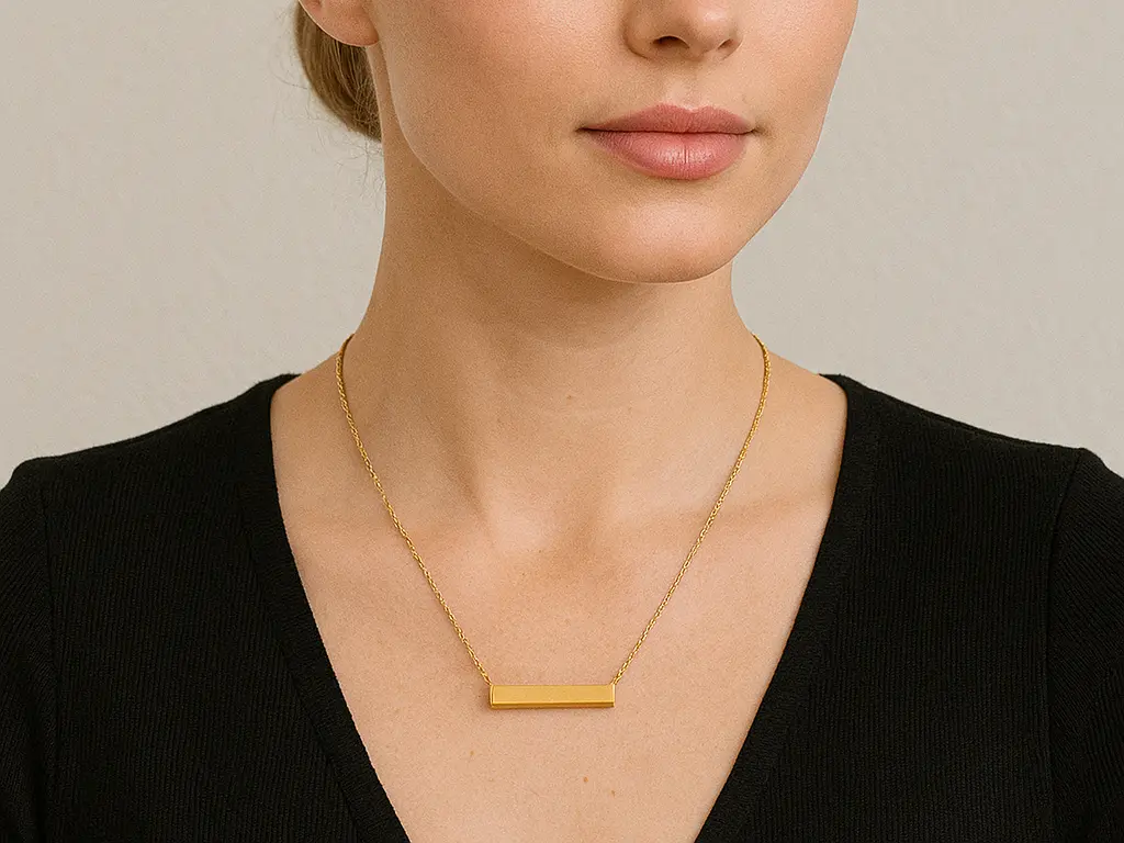 Minimalist Bar Pendant