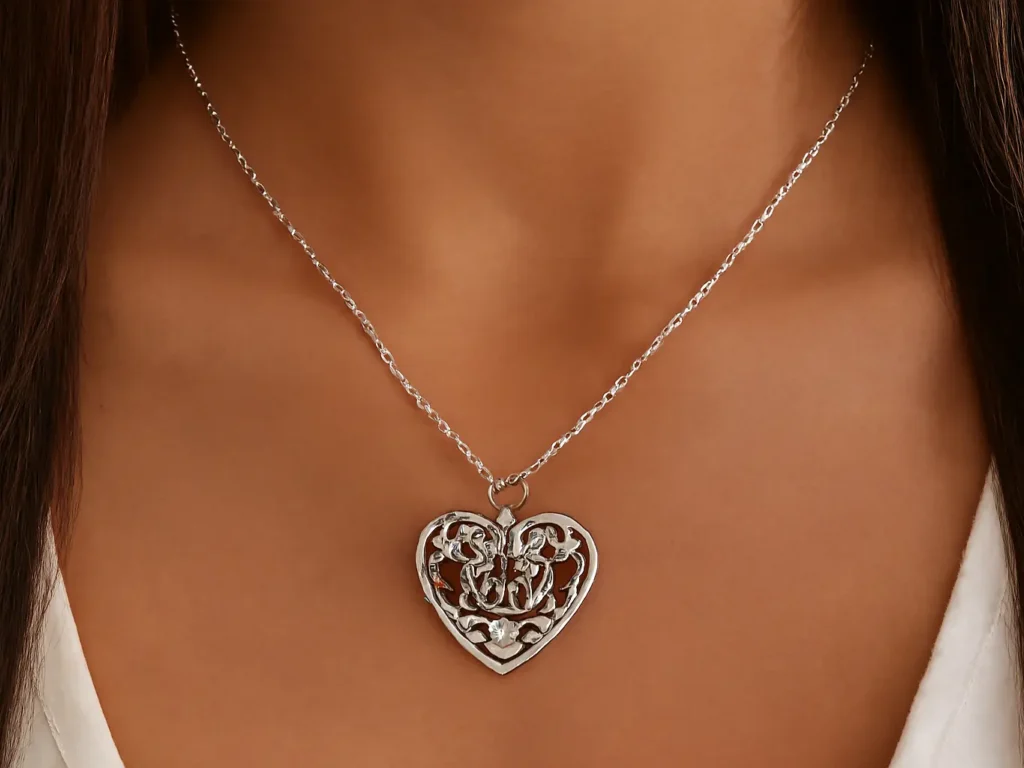 Silver Heart Necklace